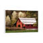 Skylight Red Barn by Andy Amos - Print on Canvas-1794981276-1835516863