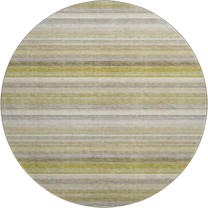  Premium Machine Washable Cerrito AMF535 Rug, Round 8'
