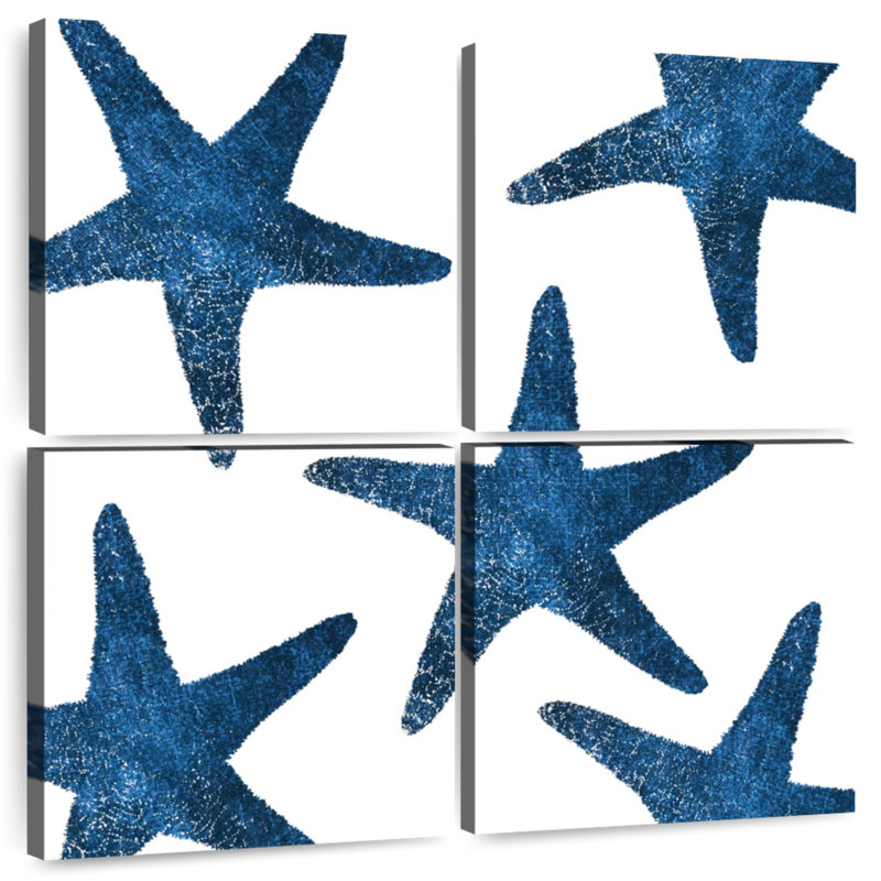 Aletra Navy Starfish Collage