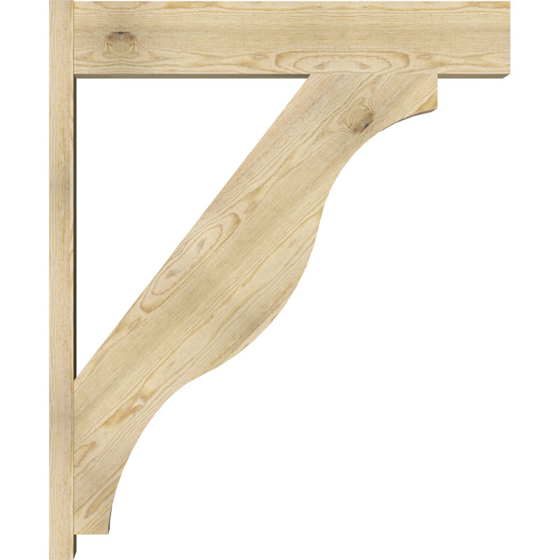 Jeu de blocs Funston, 8" W Douglas Fir (Rough Sawn), P 38 po x H 46 po