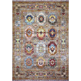 Transitional One-of-a-Kind Rectangle 5'6" X 7'9" Hand Knotted Area Rug