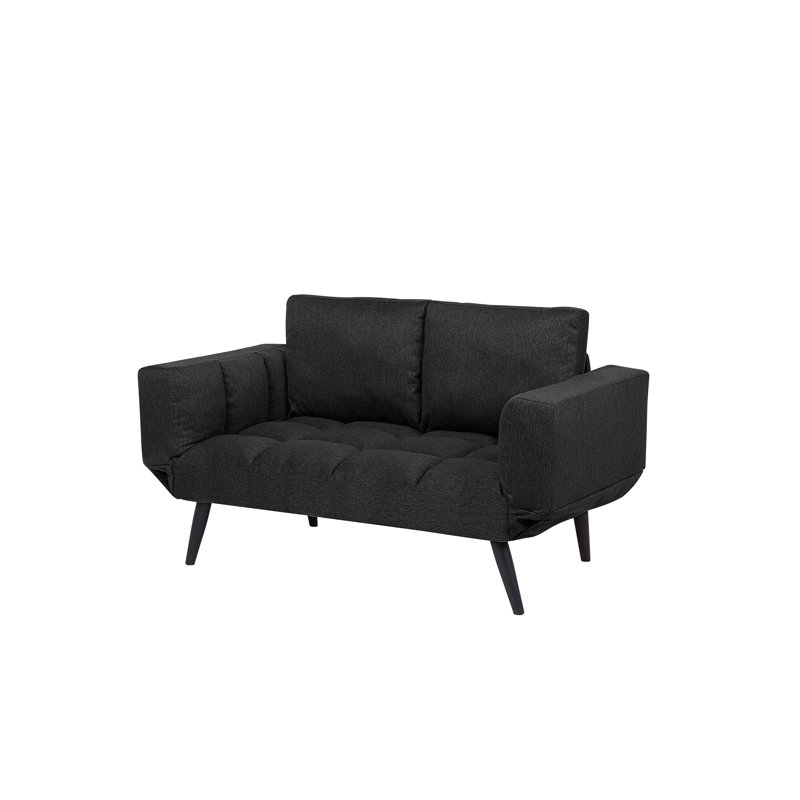 Newtowne 2 Seater Sleeper, Black