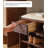 Modern minimalist solid wood shoe changing stool