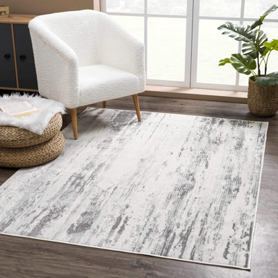 Elyjah Performance Transitional Ivory/Gray Area Rug
