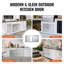 VEVOR 106.7 Cm 2 Outdoor Kitchen