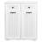 Laundry Cabinet With  2 Drawers And 2 Removable Laundry Basket