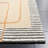 Lacy Hand-Tufted Wool and Viscose Geometric Rug -1920387305
