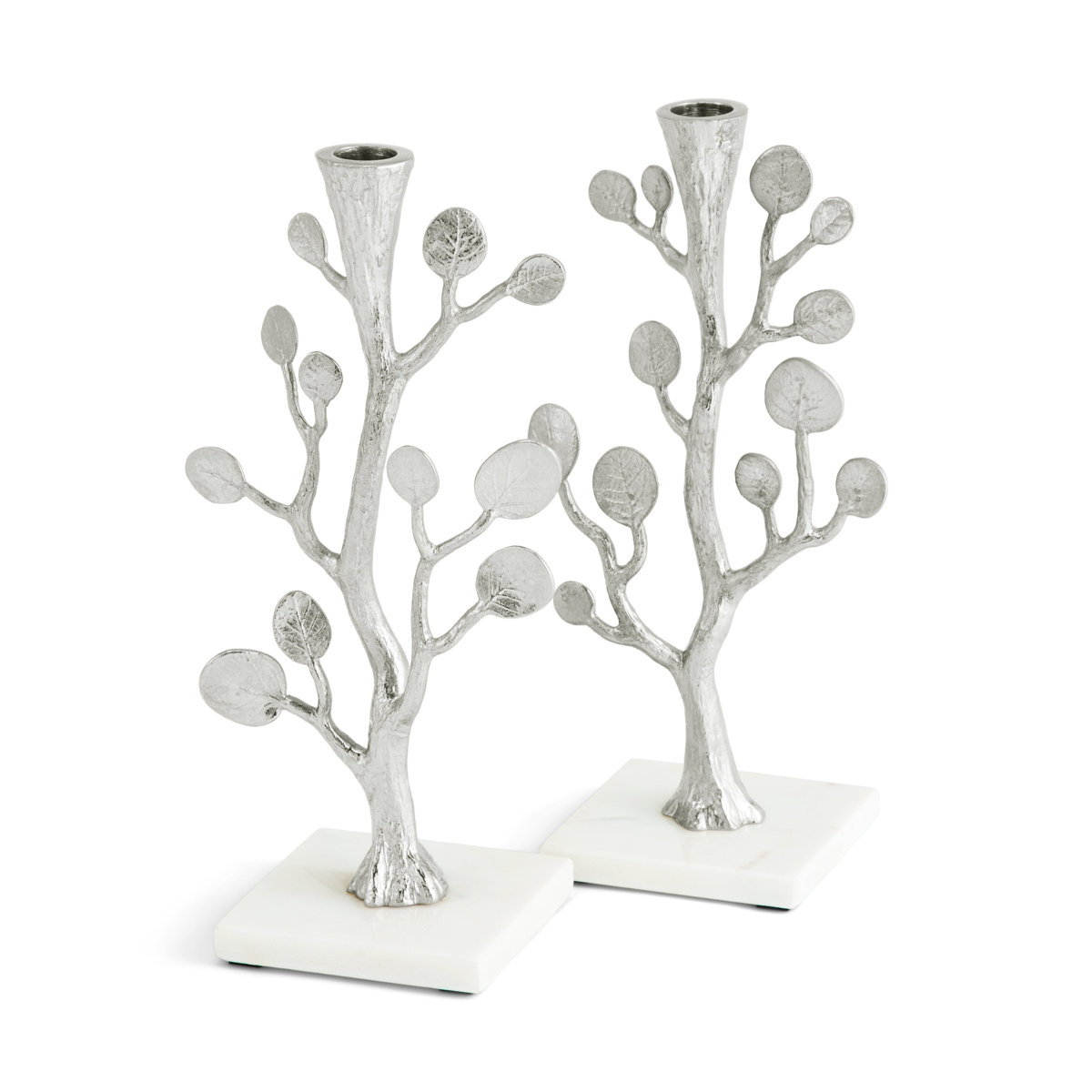 Michael Aram Botanical Leaf Candleholders - Thumbnail 4