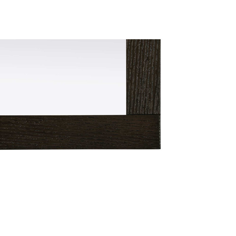 Miroir Noah, 36 po x 30 po, Chêne chocolat, Rectangulaire