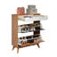 Brilon 12 Pair Shoe Storage Cabinet