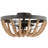 Domenic 2-Light 15''W Boho Semi-Flush Mount Ceiling Fixture-488726586-489308973