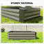 Raised Garden Bed,Mini Greenhouse,2-In-1 Raised Planter Greenhouse
