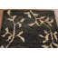 Abstract Black Area Rug 3x5