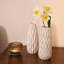 Ensemble de 2 vases décoratifs rustiques en céramique 9,5 pouces-331899251