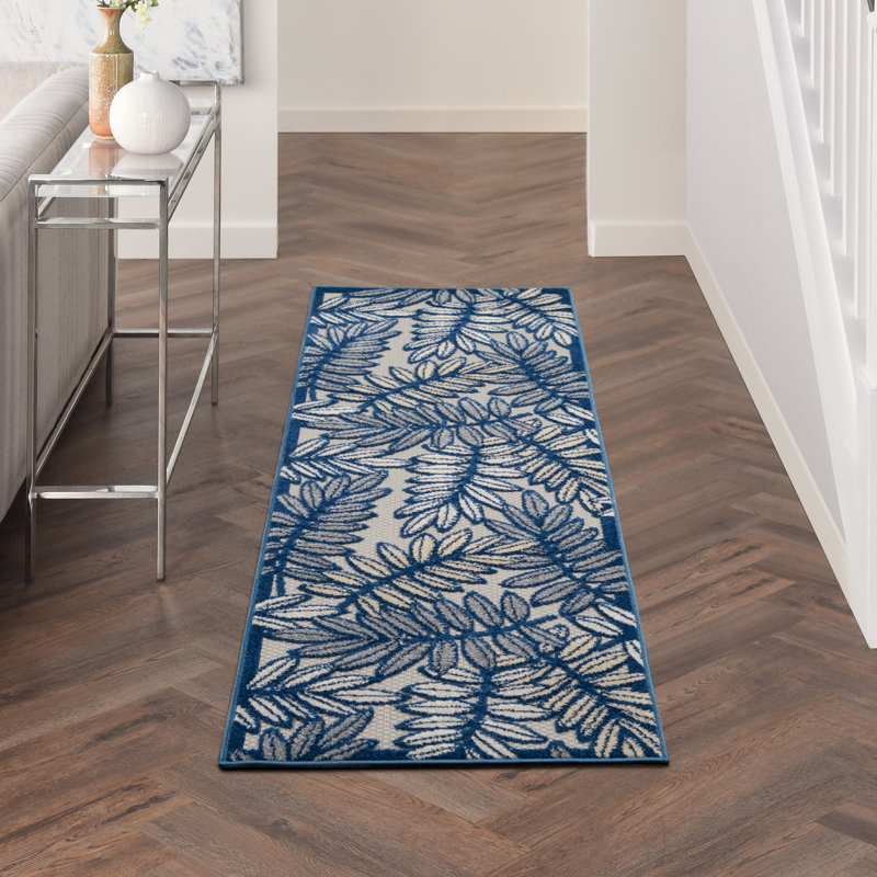 Adiya Floral Indoor Rug, Runner 2'3" x 8'
