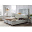 Bakersfield Gai End Lift Ottoman Bed with 54" Floorstanding Headboard-1800377887-1800377825