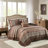 5 Piece Reversible Jacquard Bedspread Set Red Queen