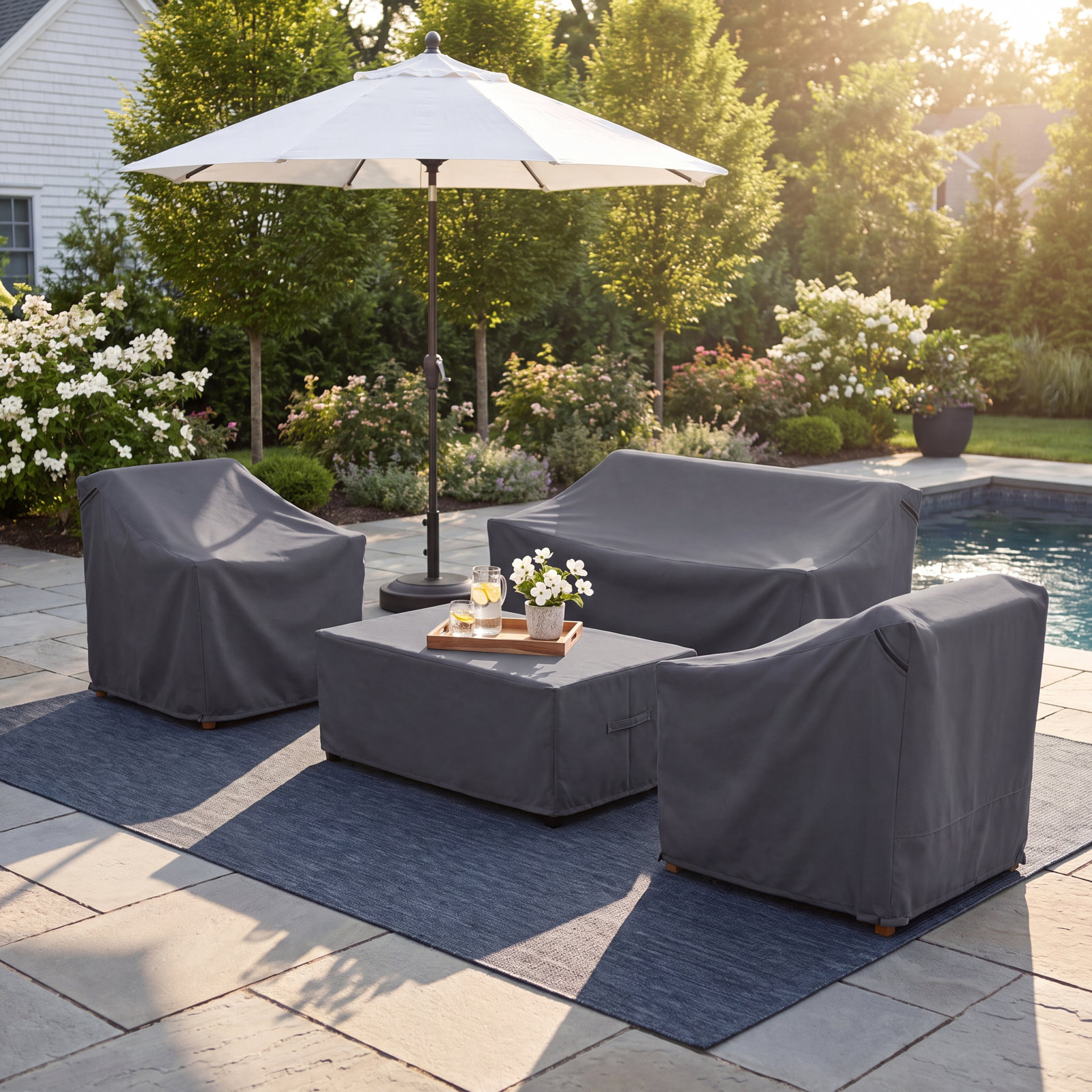 Eucalyptus Outdoor Conversation Set Cover