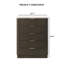 Mobilier de chambre à coucher 1pc