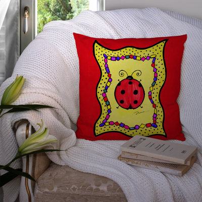 Coussin intérieur / extérieur Lady Bug