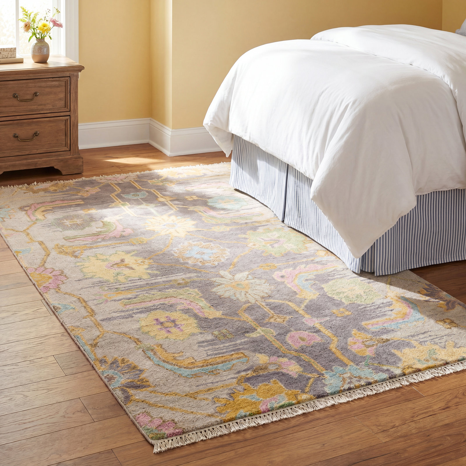 Masterpiece Collection Iris Multi Floral Rug, Rectangle 7'6" x 9'6"