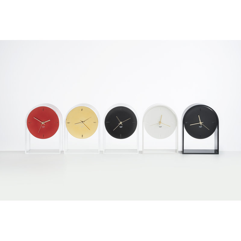 Air Du Temps Mechanical Clock, Crystal/Gold