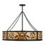 Personalized 13 - Light Drum Chandelier