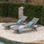 Wicker Chaise Lounge