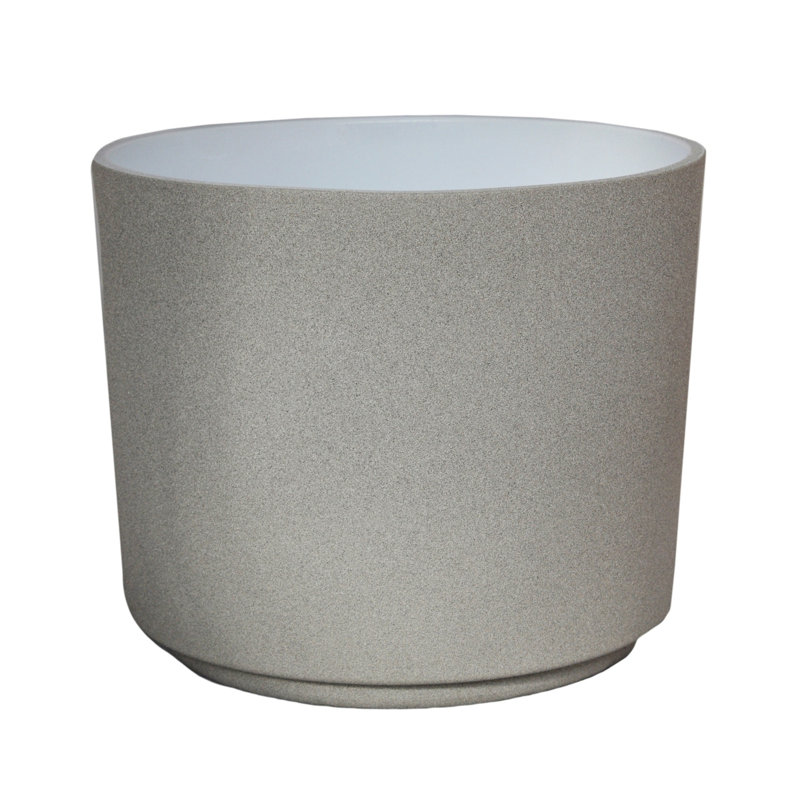 Leon Planter, 24cm H x 28cm W x 28cm D, Cement