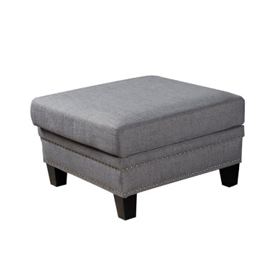 Linke Upholstered Ottoman
