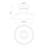Westlake Glass Flush Mount-66310818