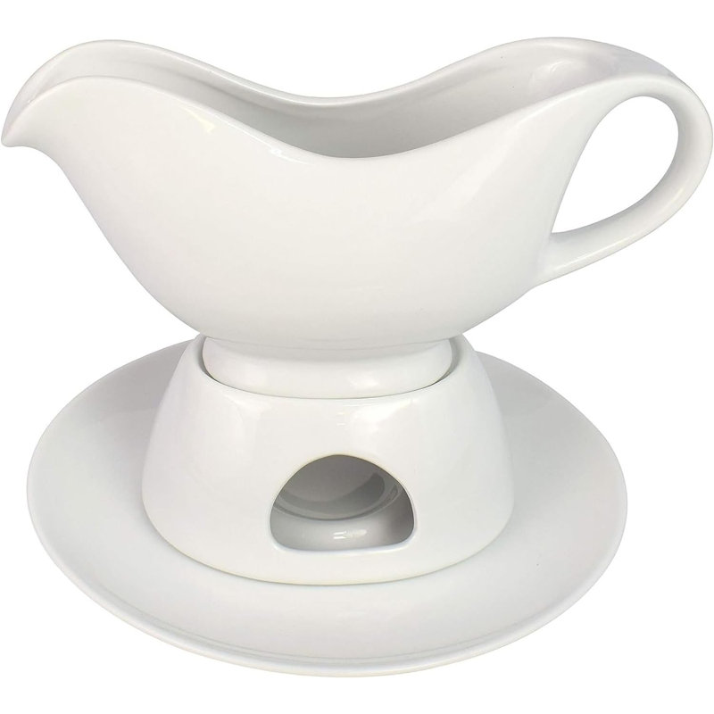 Winston Porter Raisean Ceramic Condiment Server