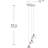 Renmarco Modern 3 Light Chandelier Set-1514147464-1514147469