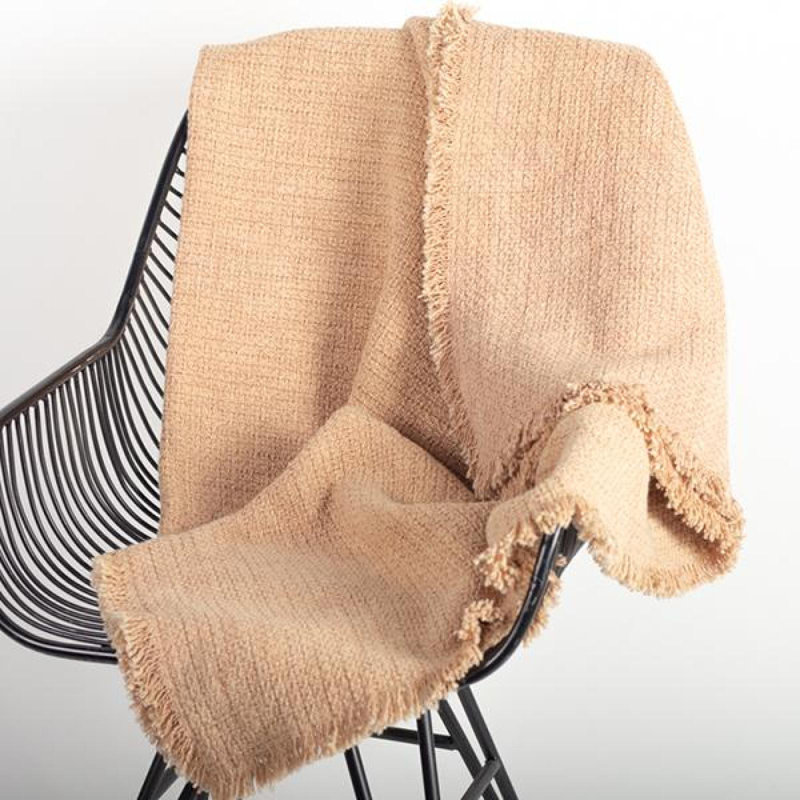 Jeté Daxten, Beige