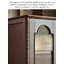Armoire française rétro en bois massif