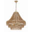 Ana Wrought Iron 6-Light Chandelier