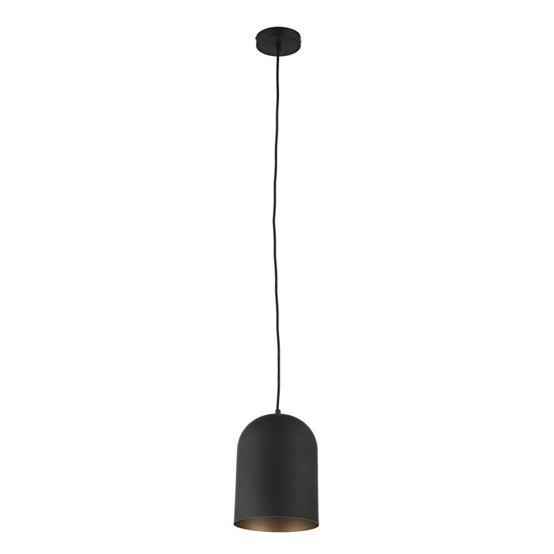 Luminaire suspendu 1 lumière Monterey, Noir