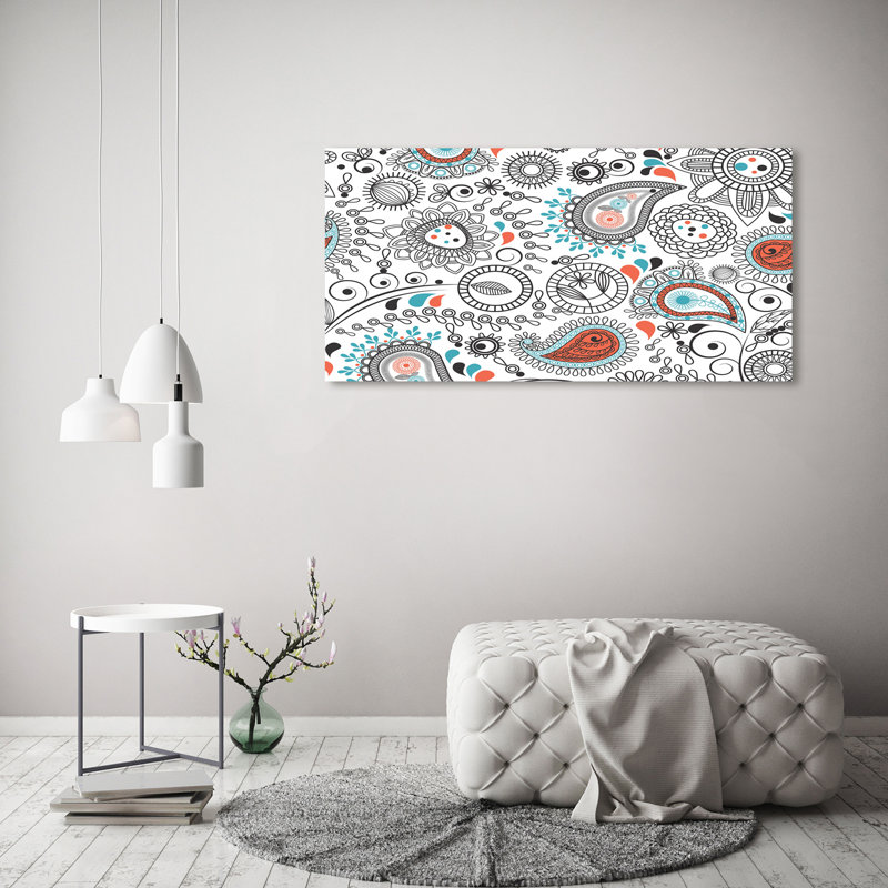 Ornaments 1 Piece Wrapped Canvas Wall Art