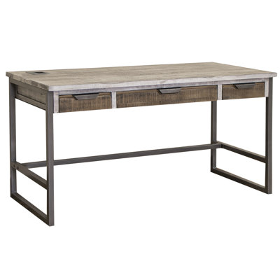 Bureau 3 tiroirs Mita avec connecteur USB
