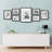 Gallery Wall Solid Wood Matted Picture Frame Kit - 7 Pieces with Two 8" x 10", Four 6" x 8", and One 12" x 16"-99838352