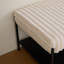 Repose-pieds rembourré avec tablette de rangement-940556506