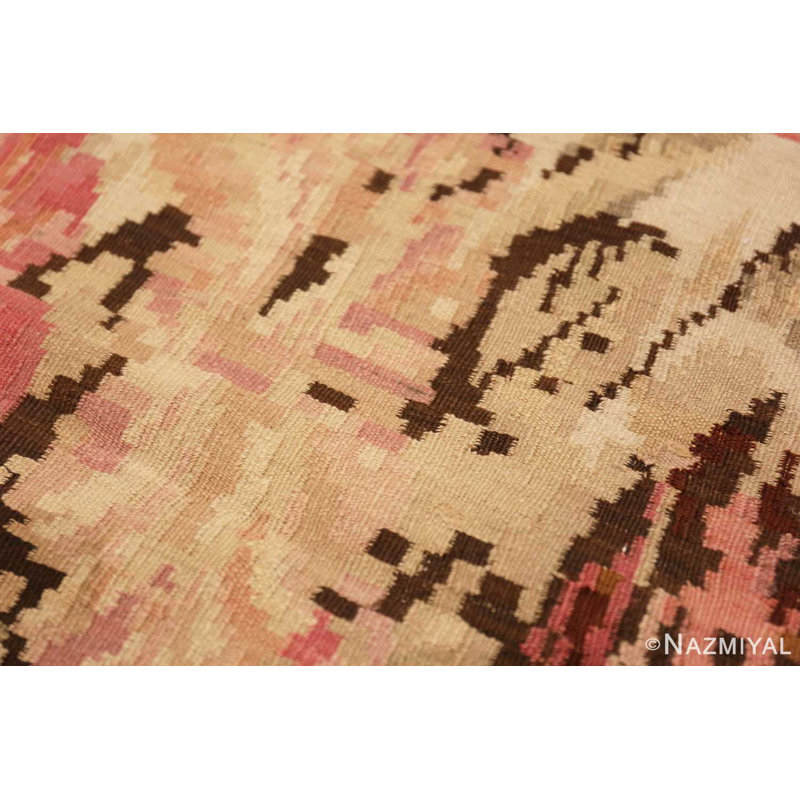 One-of-a-Kind Rectangle 12'9" X 14'3" Flatweave Area Rug