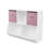 Bookcase With Collapsible Fabric Drawers