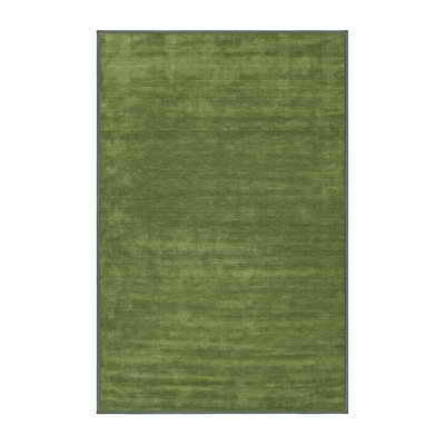 Tapis de zone vert contemporaine