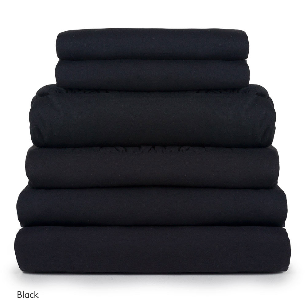 Brushed Cotton Modern & Contemporary Duvet Cover Set