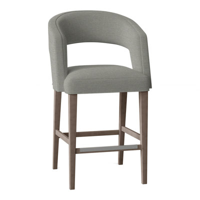Bryant Upholstered Stool with Solid Wood Frame