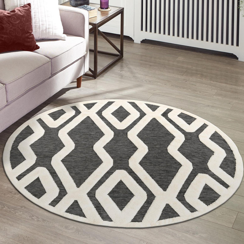 Corrigan Studio® Trellis Raheesa Rug, Round 7'10"