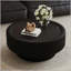 Table basse ronde avec rangement cannelé et plateau en verre trempé-290123841-290123854