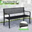 Metal Outdoor Bench