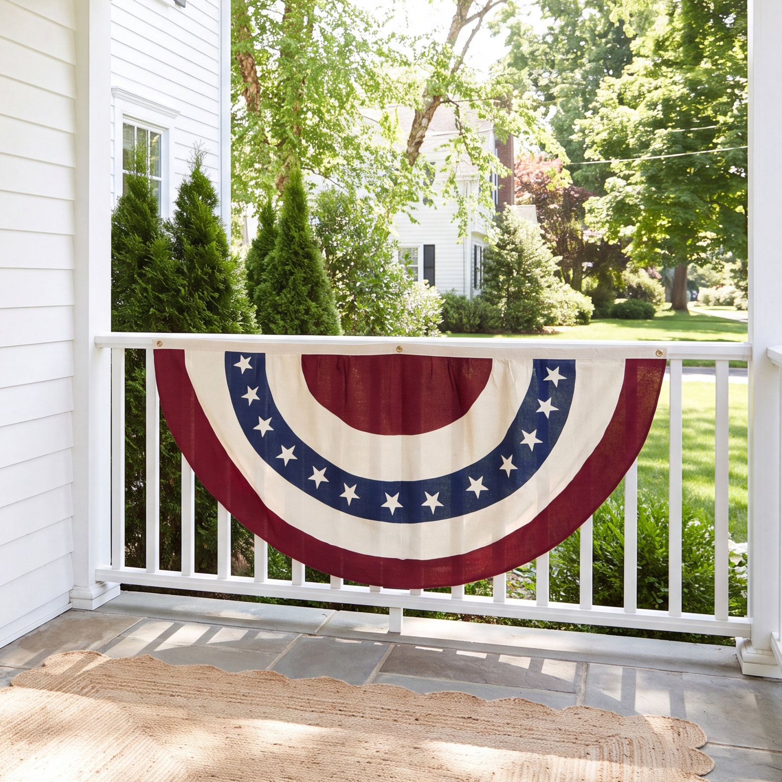 Americana Fabric Bunting